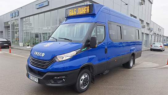 EKOLOŠKI PREVOZ ZA ČISTIJU BUDUĆNOST, Auto Čačak Komerc, IVECO Daily